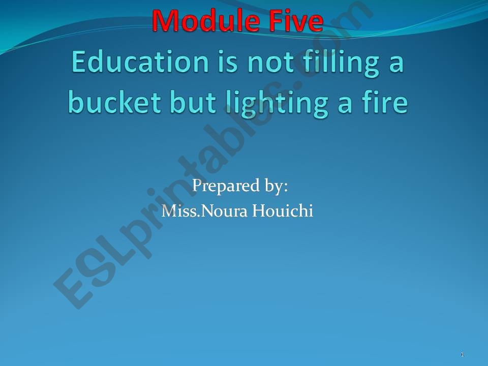 education powerpoint