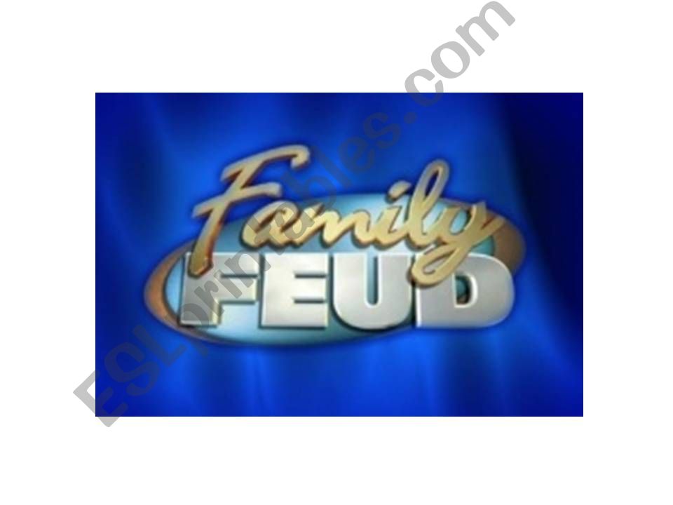 Family Feud Quiz 5 powerpoint