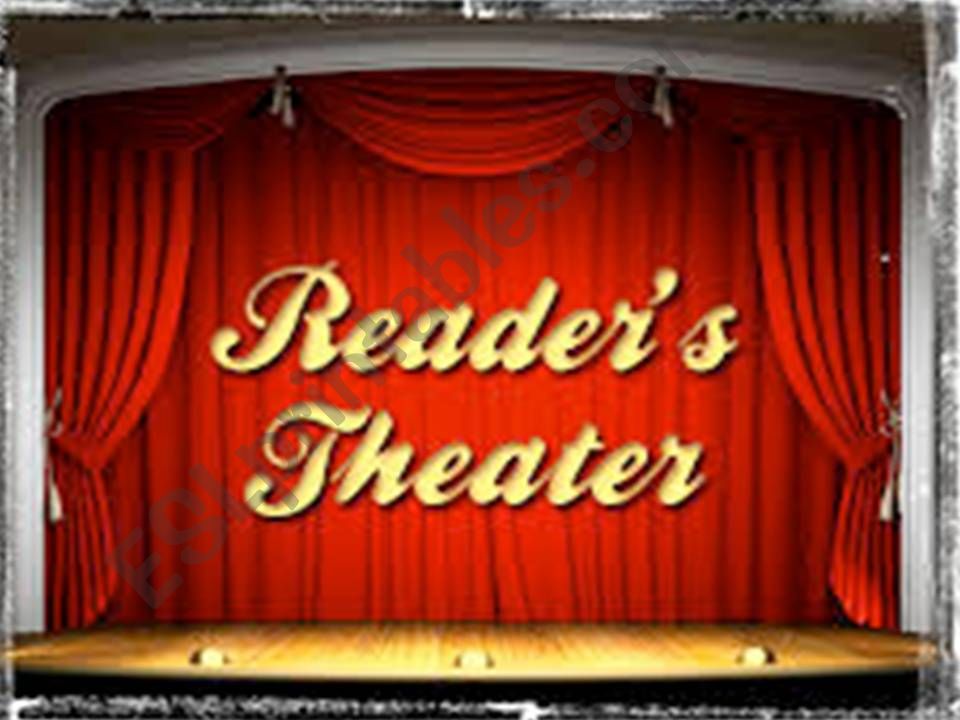 Readers Theater introduction powerpoint