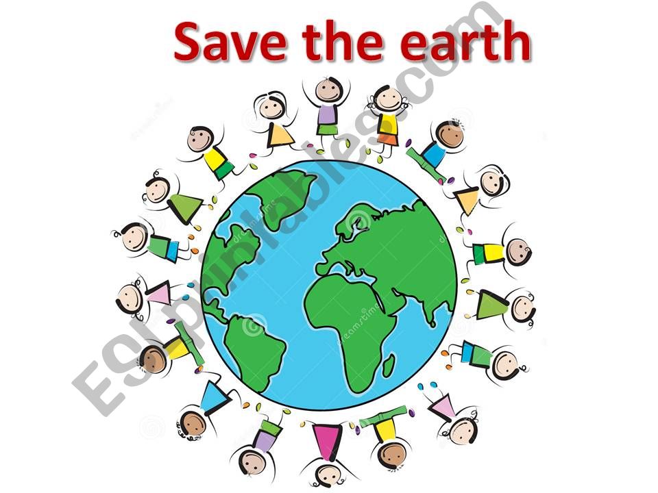 save the earth day  powerpoint