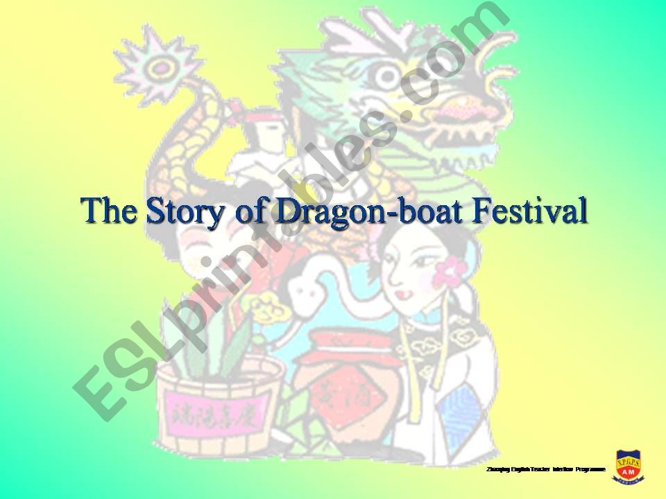Story of Dragon boat festival powerpoint