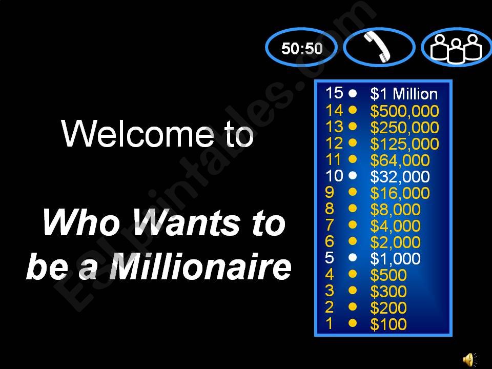 Who wants to be a millionaire? - Sport 