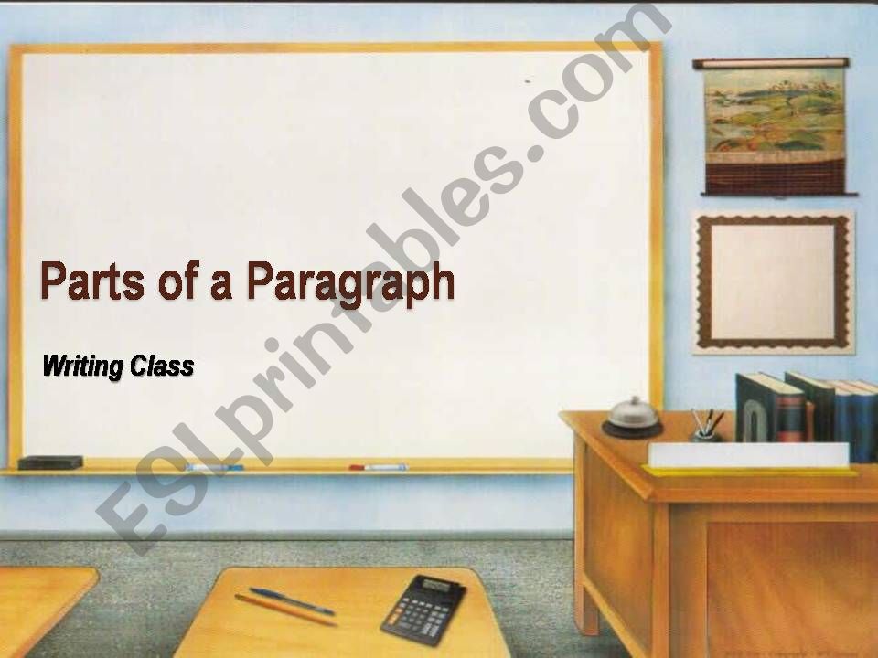 a paragraph writing powerpoint