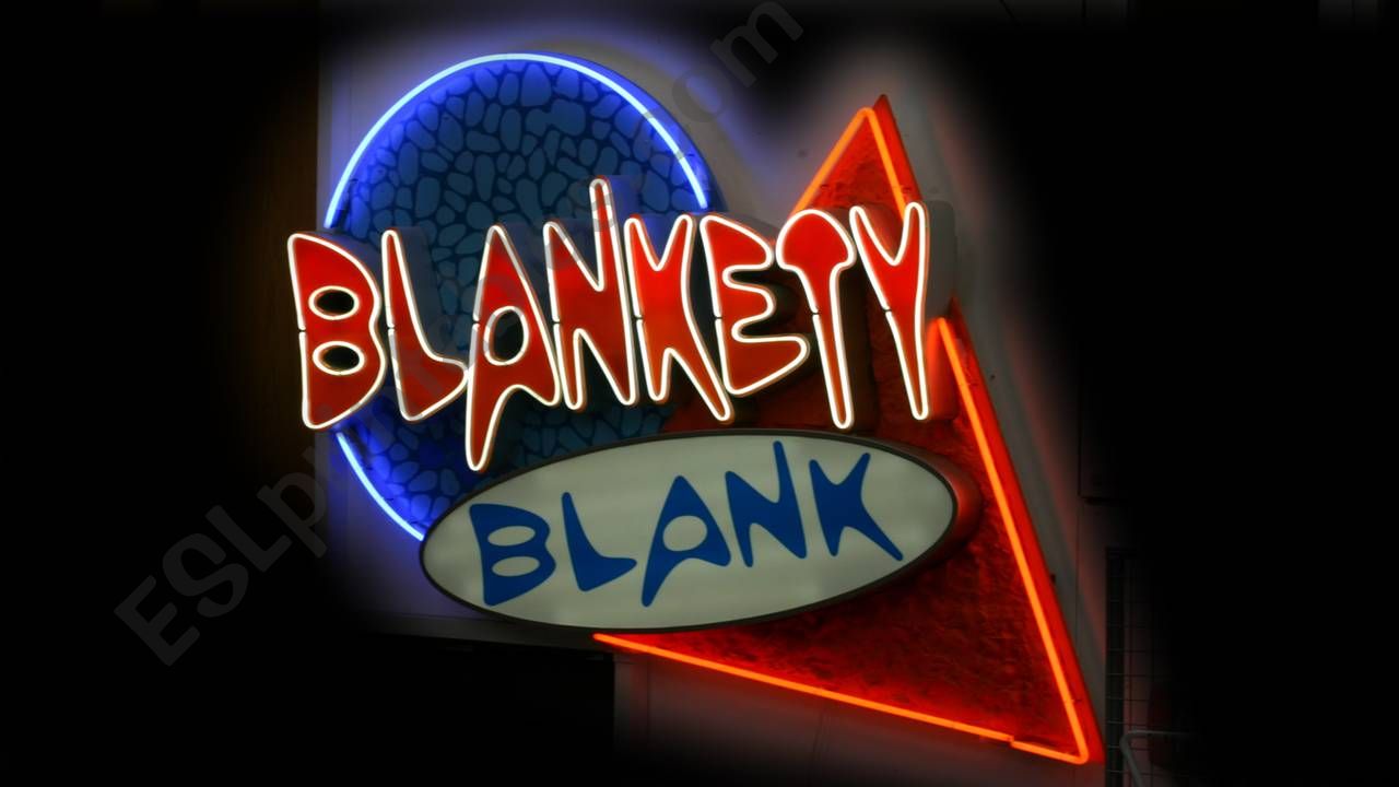Past Participle Quiz - Blankity Blank Template