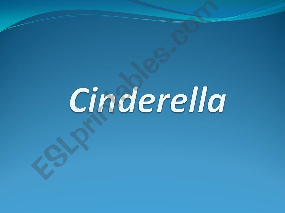 Cinderella pictures for a play presentation