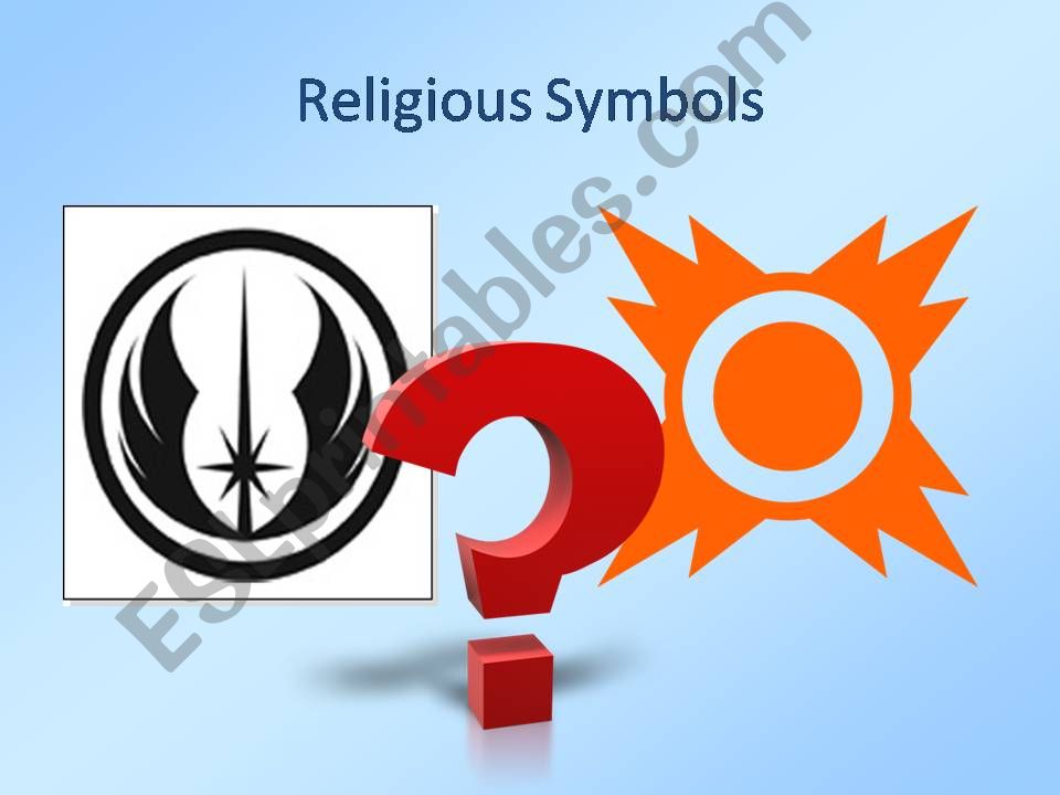 World Religious Symbols powerpoint