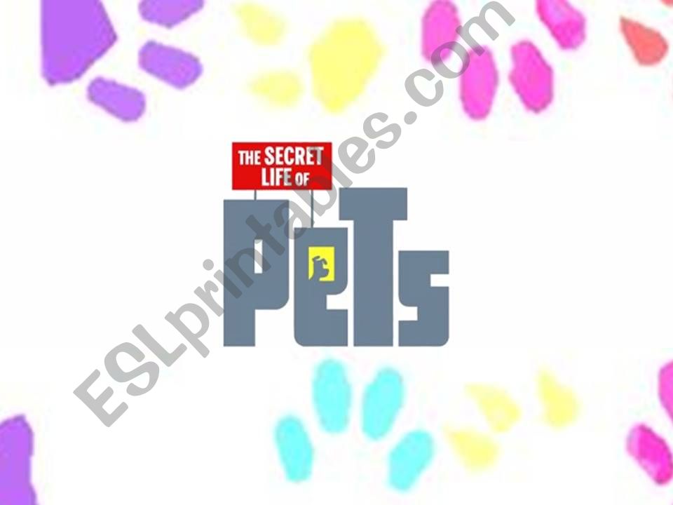 The secret life of pets powerpoint