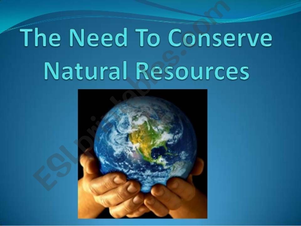 Natural resources powerpoint