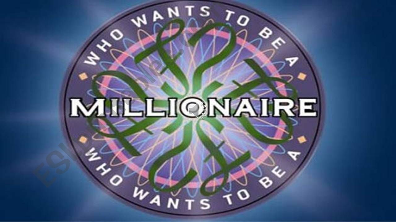Who wants to be a millionaire - daily routine