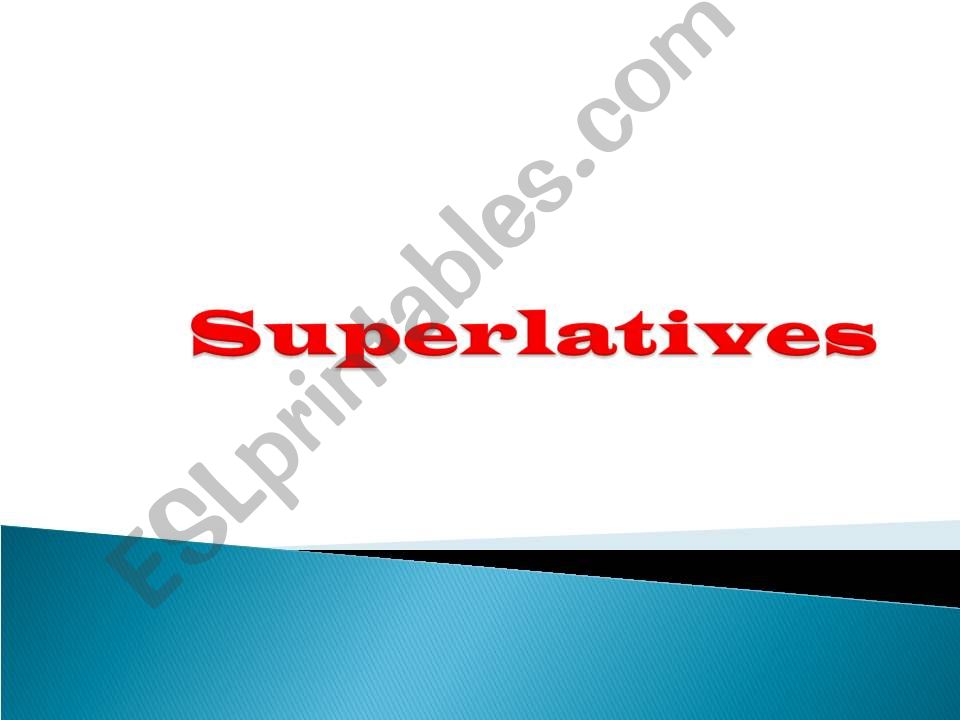 superlatives  powerpoint