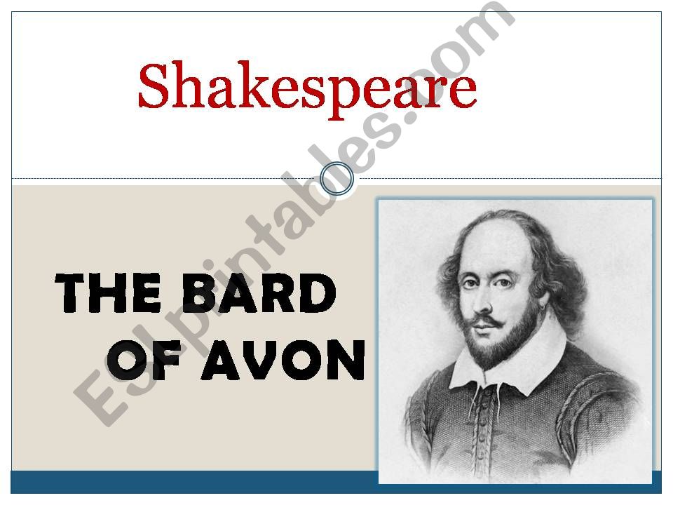 Shakespeare powerpoint