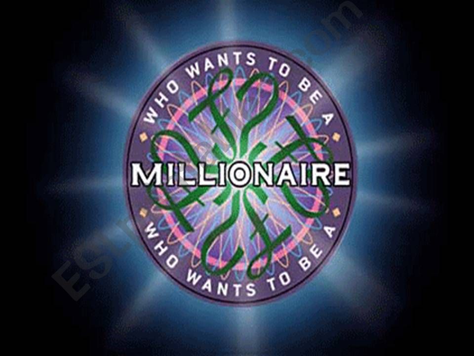 Who wants to be a millionaire-Space