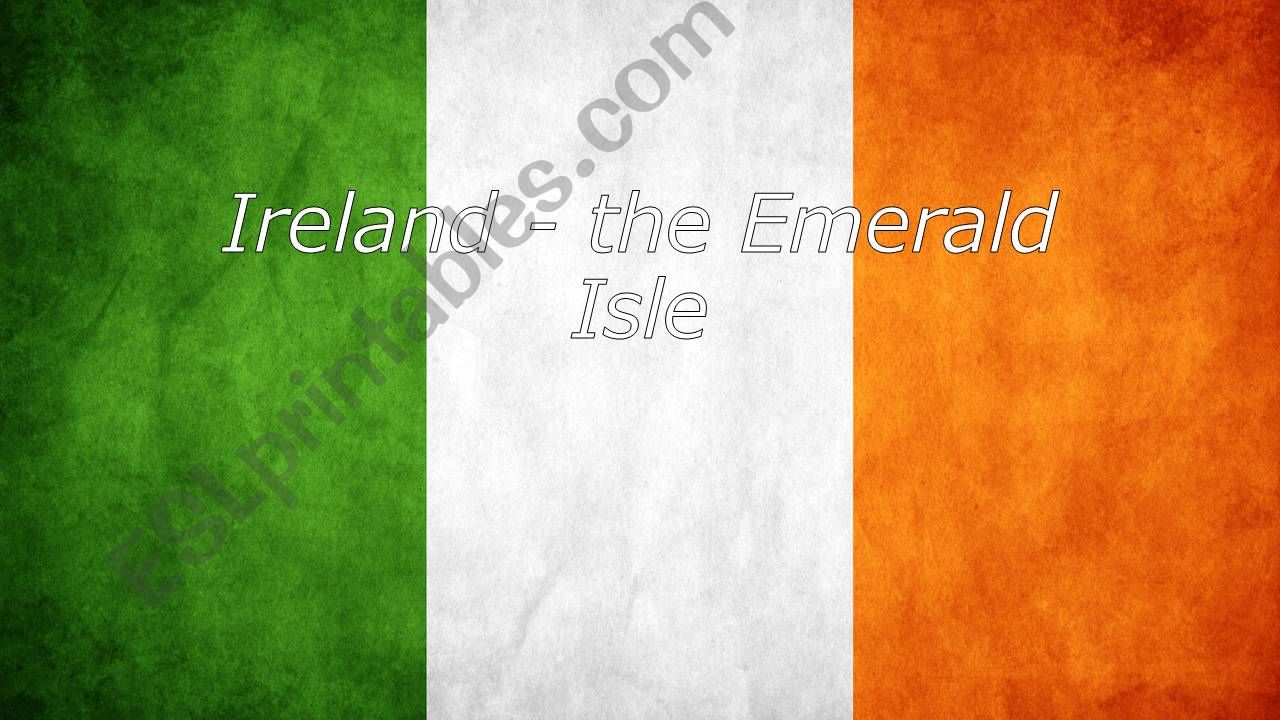 Ireland - general information powerpoint