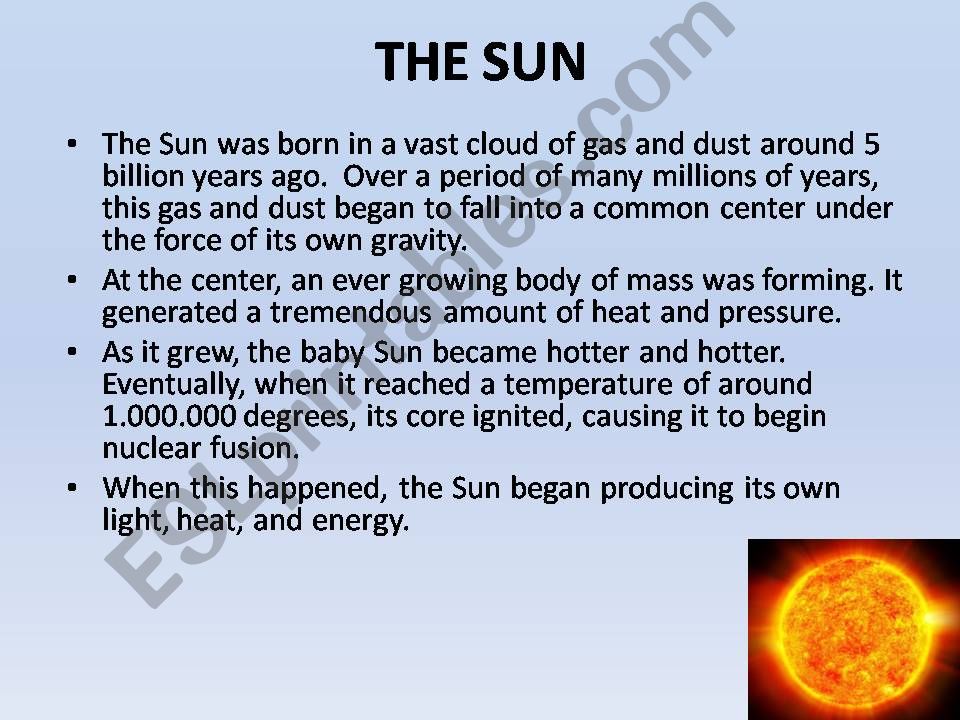 Our solar system powerpoint