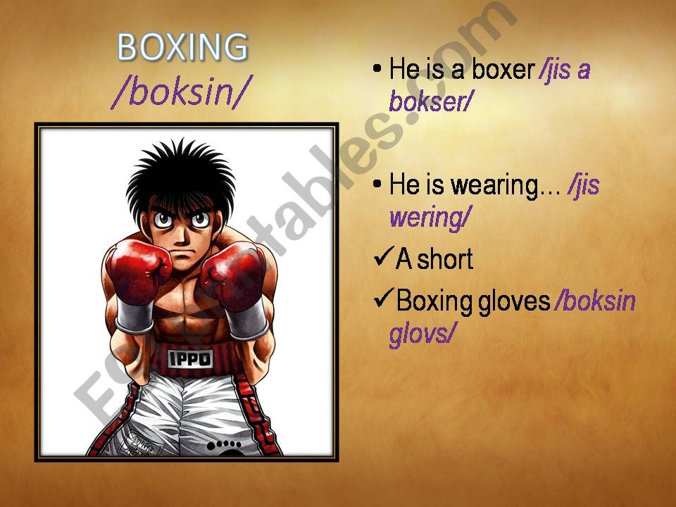  Sport - Part 2  powerpoint