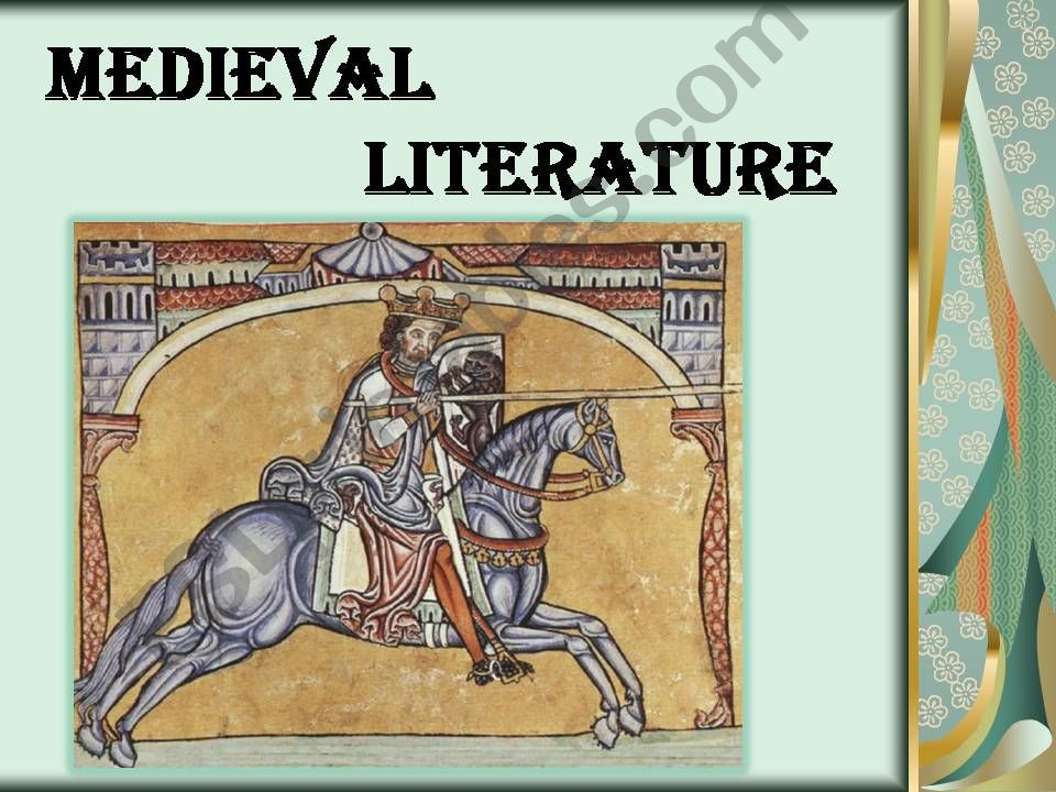 Medieval Literature powerpoint