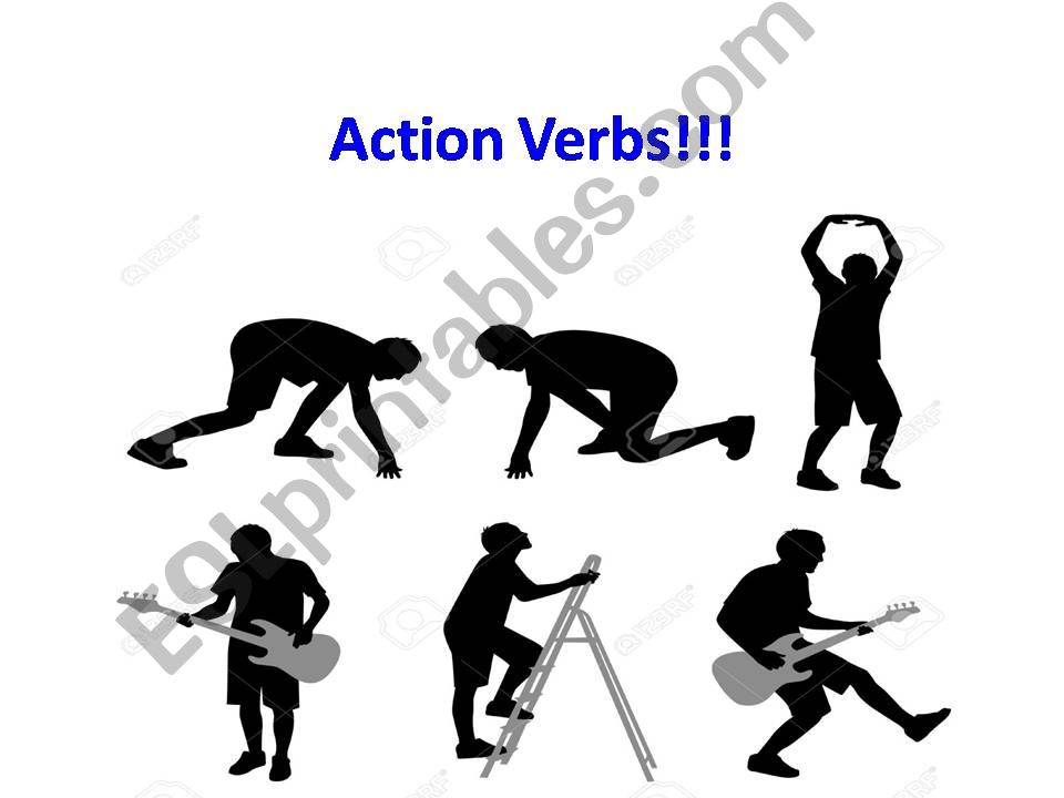 Action Verbs Vocabulary powerpoint