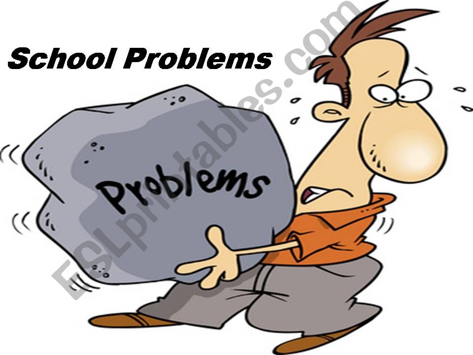 school problems powerpoint