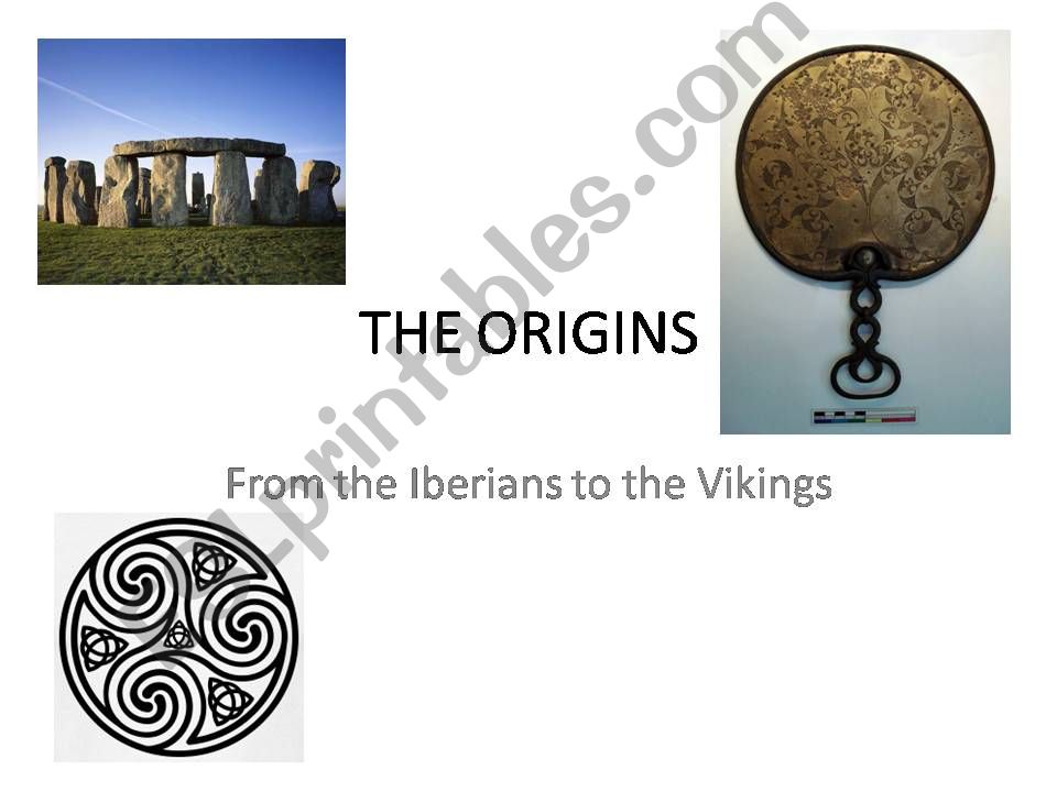 the origins: from the Celts to the Anglo-Saxons