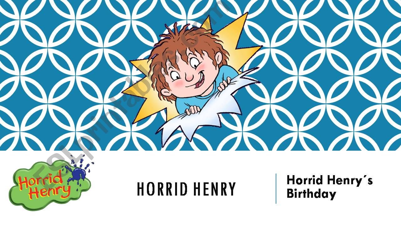 Horrid Henrys Birthday (1st part)