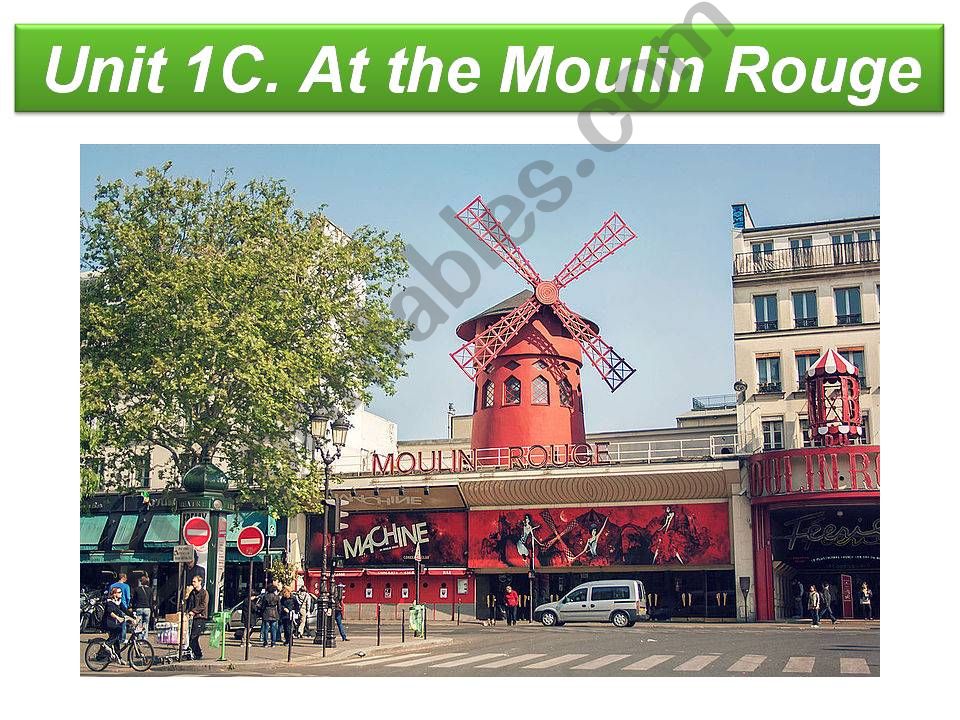 at the moulin rough powerpoint