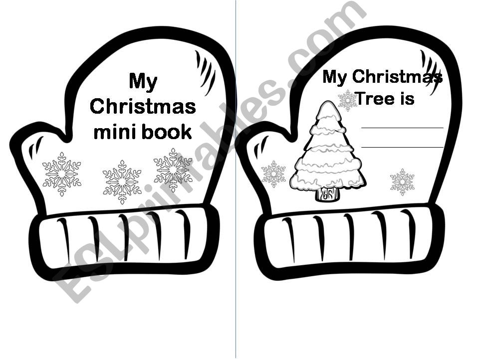 Christmasmini-book powerpoint