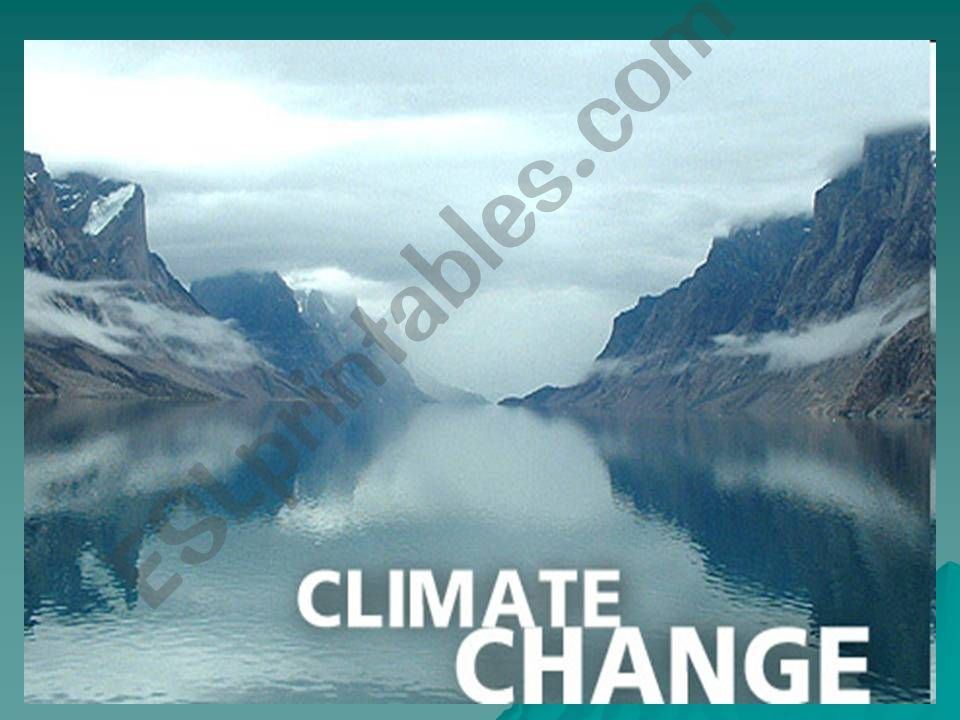 Climate Change powerpoint