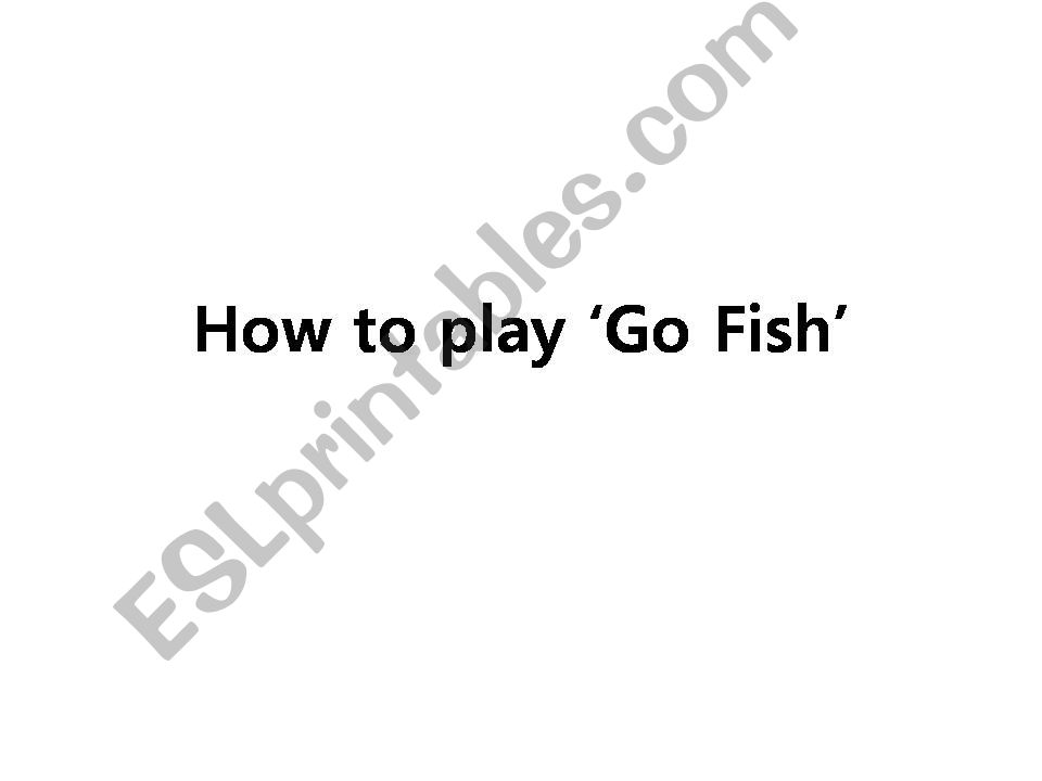 How to play 