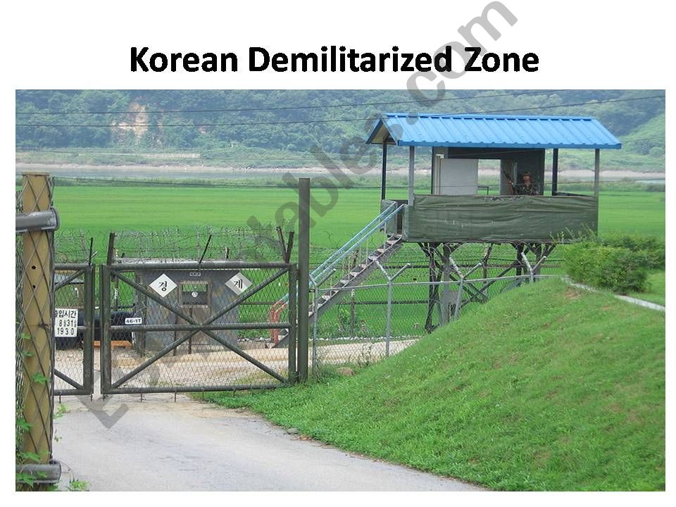 The demilitarized zone powerpoint