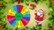 English powerpoint: Christmas spining wheel