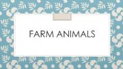 English powerpoint: FARM ANIMALS GAME 