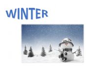 English powerpoint: Winter words_Part_1