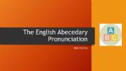 English powerpoint: The English Abecedary