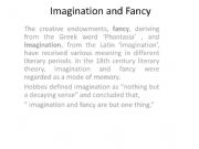 English powerpoint: Imagination and Fancy