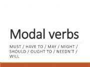 English powerpoint: Modal verbs