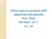 English powerpoint: Adjectives & Adverbs