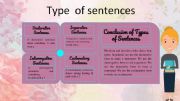 English powerpoint: type of sentences