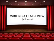 English powerpoint: Writing a Film Review