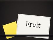 English powerpoint: The fruit