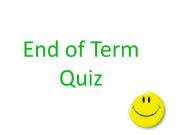 English powerpoint: E1 Literacy Quiz