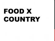 English powerpoint: Quiz - Food x Country