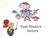 English powerpoint: Past Passive - lecture