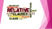English powerpoint: Defining Relative Clauses (who-which-that-where)