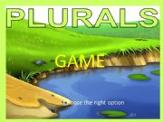 English powerpoint: Plurals Practice Game 