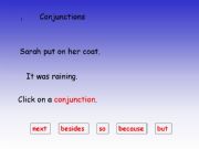 English powerpoint: Conjunctions