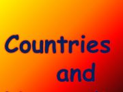 English powerpoint: Countries and nationalities