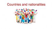 English powerpoint: Presentation Countries and Nationalities