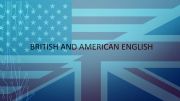 English powerpoint: British & American English