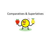 English powerpoint: comparatives and superlatives