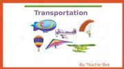 English powerpoint: Transportation